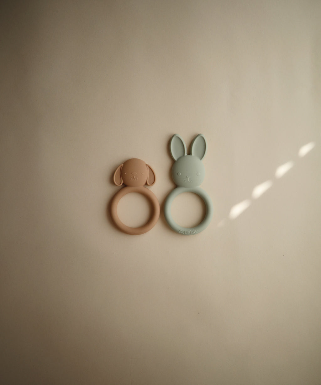 Mushie - Teething Ring - Puppy