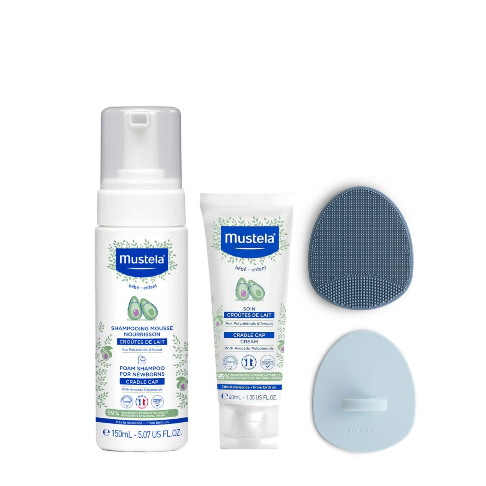 Mustela - Soothing Scalp & Skin Trio