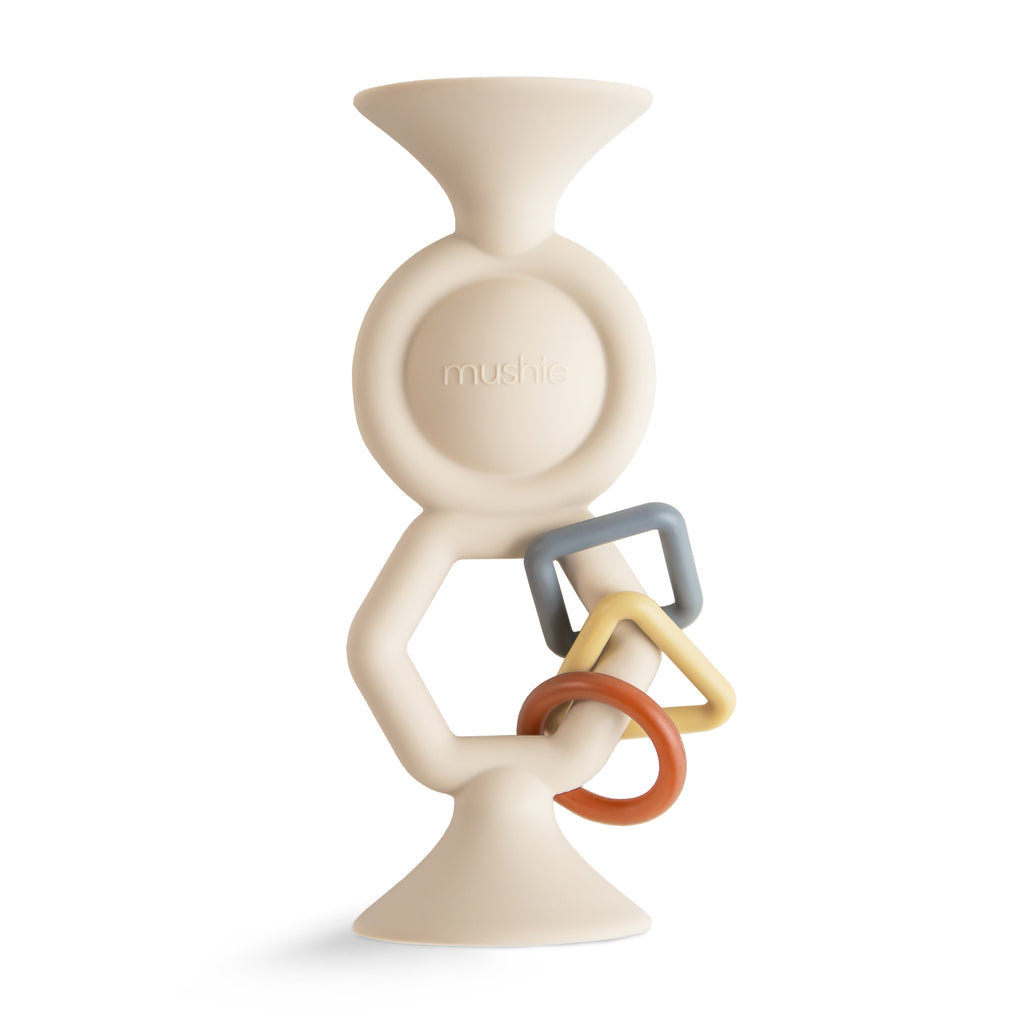 Mushie - HexaPop Suction Toy - Shifting Sand