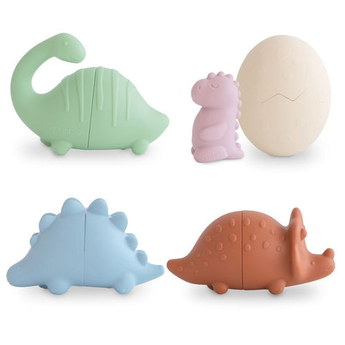 Mushie - Bath Play Set - Dinosaurs