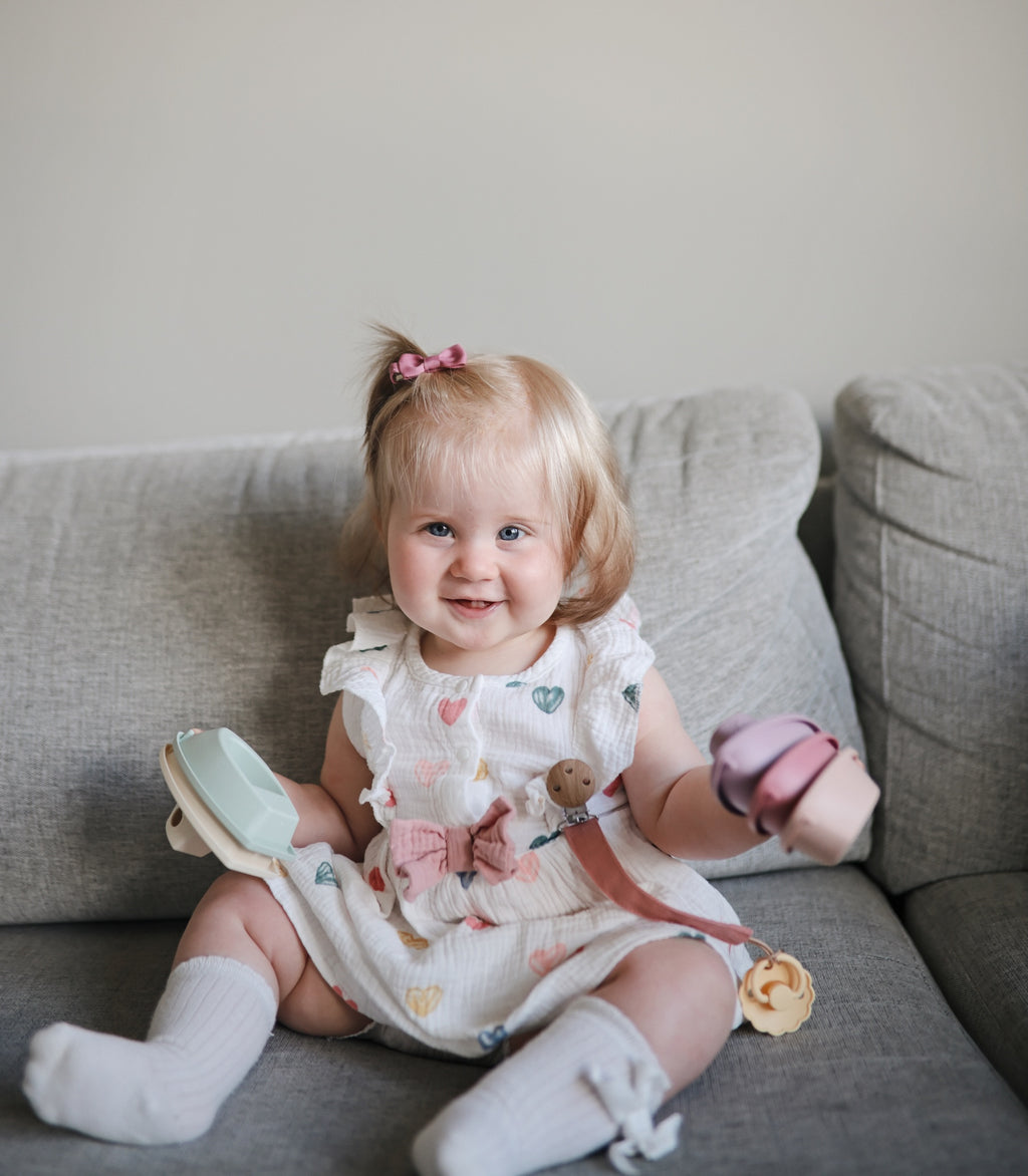 Mushie - Bath Boats – Petal