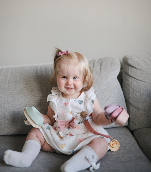 Mushie - Bath Boats – Petal